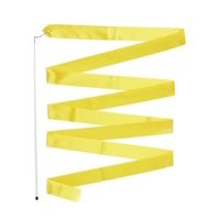 Inaltum Fitness - Cinta Gimnasia Rítmica Artística Medida Oficial + Estilete Amarillo