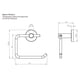 thumbnail image 3 of Porta rollo benton inox satinado, 3 of 3
