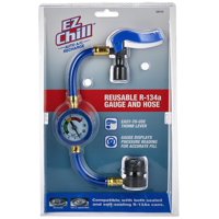 Manguera Y Manómetro De Refrigerante A/C Pro Ez Chill Para Aire Acondicionado De Coche