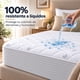 thumbnail image 1 of Cubrecolchón Protector Impermeable AquaBed Blanco, 1 of 8