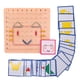 thumbnail image 5 of Geoplano De Madera Montessori Con Tarjetas De Patrón Y Gomas Para Preescolar 20x20cm, 5 of 5