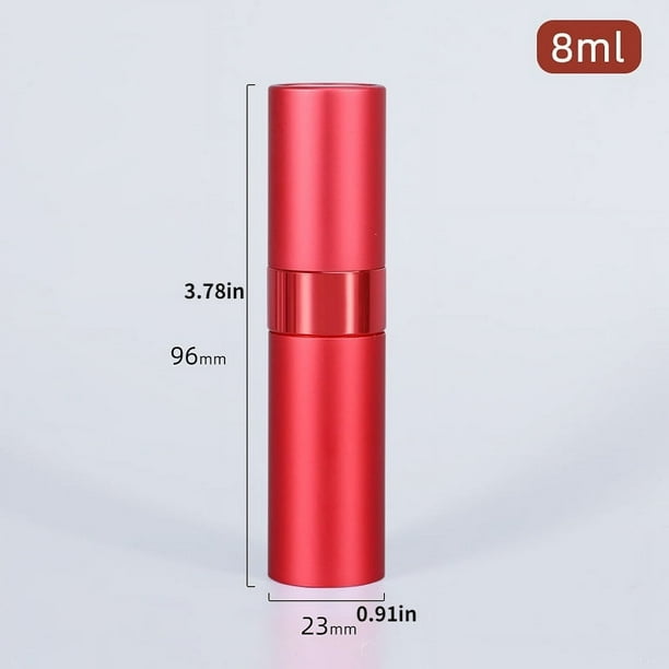 Atomizer Perfume Spray Bottle For Travel, Empty Refillable Cologne Dispenser, Portable Sprayer 8ML/0.27OZ