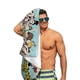 thumbnail image 5 of Patoaventuras Toalla de playa de secado rápido con diseño temático, regalo para mujeres y niñas, ideal para cumpleaños, fans, amantes de la música, uso en la playa o al aire libre, 78 × 160 cm, 5 of 6