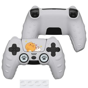 Funda Protectora Silicona Aaronmei Ps5 Gris