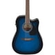 thumbnail image 2 of Guitarra Electroacústica Ibanez PF15ECE - Transparent Blue, 2 of 3