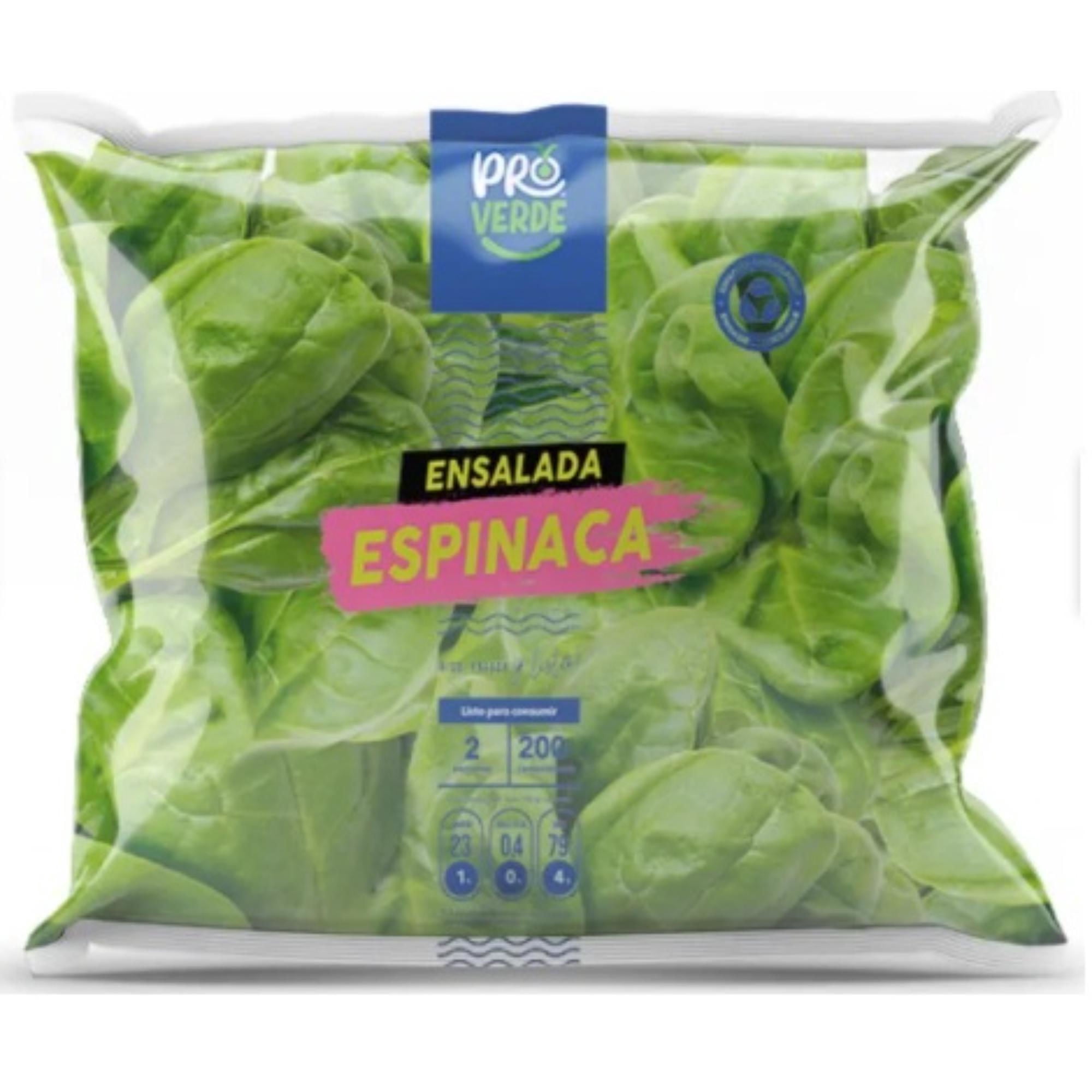 Ensalada Espinaca Bolsa 200 gr