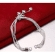 thumbnail image 3 of Pulsera esclava brazalete corazón plata 925 mujer, 3 of 3