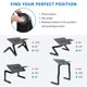 thumbnail image 3 of Soporte para portátil Mount-It! con capacidad de 13,5 kg y ventiladores USB de refrigeración, 3 of 9