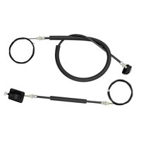 Magideal - Los Accesorios Metálicos Del Equipo Del Cable De La Puerta Corredera Eléctrica Para Honda Se Instalan Fácilmente