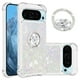 thumbnail image 1 of Funda Para Google Pixel 9/9 Pro Con Brillo Líquido, Protección Completa Y Soporte De Anillo Giratorio, 1 of 4