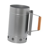 Magideal - Iniciador De Chimenea Para La Herramienta De Clip De Carbón Difícil Para La Parrilla De Carbón Y Las Noches De Barbacoa Para La Barbacoa Afuera De La Argén