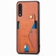 thumbnail image 2 of Funda Resistente para Samsung Galaxy A50/A50S/A30S con Tarjetero y Soporte, Diseño Magnético Marrón, 2 of 5