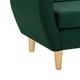 thumbnail image 3 of Sofa Bote 1c Felpa 05 Verde Botella, 3 of 6