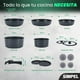 thumbnail image 3 of Juego De Ollas Y Sarten Simpel Antiadherente Granito 15pzs, 3 of 8