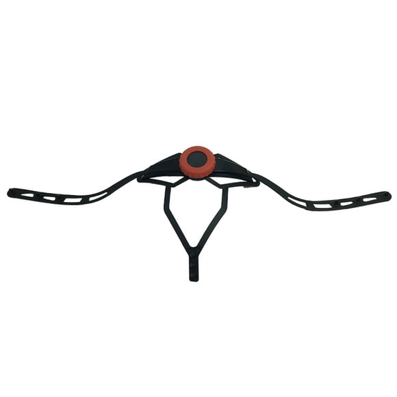 Sistema de retención de casco para , accesorios negros, de ajustable para de montaña, niños, adultos, esquí, escalada , B B