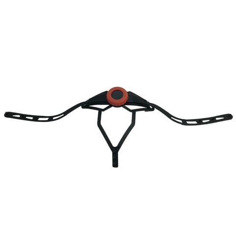 Magideal - Sistema De Retención De Casco Para , Accesorios Negros, De Ajustable Para De Montaña, Niños, Adultos, Esquí, Escalada , B B