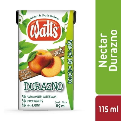 Néctar Durazno Caja 115 Ml Watts
