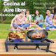 thumbnail image 2 of Fogón Cocina A Gas Licuado 2 Platos + Kit De Instalación Camping Hogar, 2 of 7