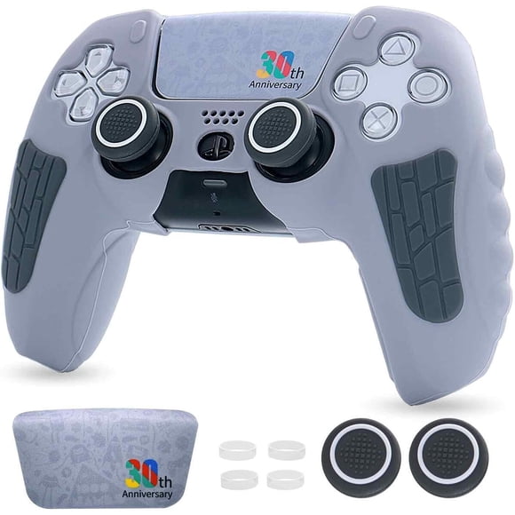 Funda de Silicona ECHZOVE para Control PS5, 30.º Aniversario