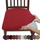 thumbnail image 1 of suxuMhao Funda de Cojín para Silla - Fundas para Sillas de Sala de Estar, Fundas Elásticas para Sillas para el Hogar, Fundas para Sillas de Comedor, Funda Duradera para Sillas de Comedor, Rojo,, 1 of 5
