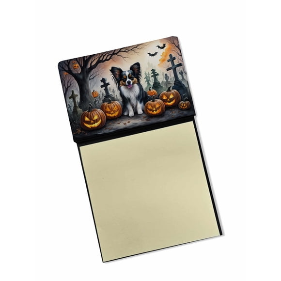 Porta notas adhesivas Caroline's Treasures Papillon Halloween