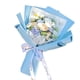 thumbnail image 1 of Flor De Rosa De Jabón De Lujo, Flores Artificiales Para Aniversario, Día De Acción De Gracias, Azul, 1 of 3