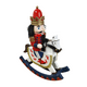 thumbnail image 2 of Cascanueces Rey a Caballo Mecedor | Figura Navideña Decorativa, 2 of 3