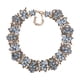 thumbnail image 2 of Collar De Diamantes De Imitación Accesorio De Ropa Artesanías Gargantilla Vintage De Cadena Gruesa Azul Claro, 2 of 5