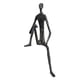 thumbnail image 1 of Estatuilla Humana Abstracta Escultura De Estatua De Metal Para Estantería De Mesa Navidad C 9x9x28cm, 1 of 5