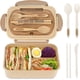 thumbnail image 1 of Taper Hermico Para Comidas Contenedor + Cubiertos, 1 of 3
