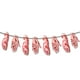 thumbnail image 3 of 1pc, Happy Halloween Banner, Paper Horror Decoration Blood Hands And Feet For Halloween Party Decorations, 3 of 3