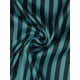 thumbnail image 5 of INSPIRE CHIC Conjunto de Pijama de Satén para Mujer Camisa de Manga Corta con Botones y Pantalones Cortos con Cuello en V y Estampado de Rayas Ropa de Dormir XS Azul Verde a Rayas, 5 of 6