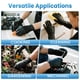 thumbnail image 4 of Guantes desechables Borje Nitrile, 100 unidades, negros, grandes, 4 of 9