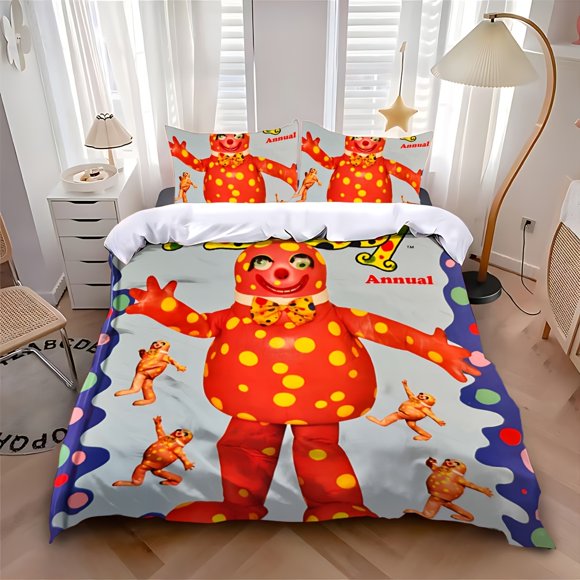 Art Cartoon M-Mr Blobbys Cute Hot Printed Pattern Suitable Suitable for Home Bedrooms Guest Rooms