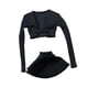 thumbnail image 5 of Conjunto De Camisa Y Falda De Manga Larga 1/6 Para Figuras De Mujer De 12 Pulgadas, Accesorio Negro, 5 of 5