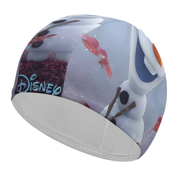 Olaf Gorro de Natación de Licra, Gorro de Baño de Tela Cómoda, Gorro Elástico Antideslizante para Hombres, Mujeres y Niños