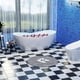 thumbnail image 2 of 1roll Bathroom Water Stopper, Bathtub Splash Damper, Silicone Retaining Strip, Water Shower Dam Flood Barrier, Dry And Wet Separation Blocker, 2 of 4