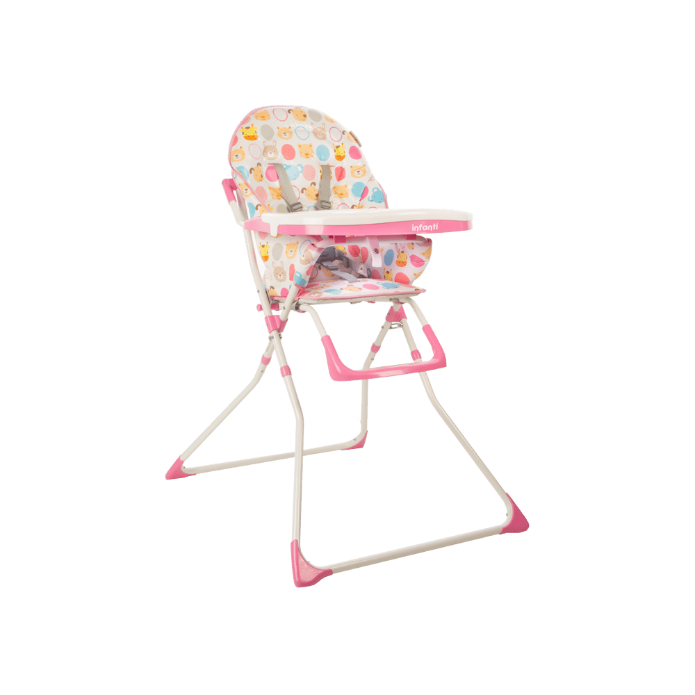 Infanti - Silla De Comer Rosado