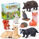 thumbnail image 1 of Figuras de animales del bosque Jumbo de Toy Learning Minds de 1 a 3 años, 1 of 9