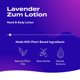thumbnail image 2 of Loción para manos y cuerpo Zum Indigo Wild Lavender Scent 180 ml, 2 of 7