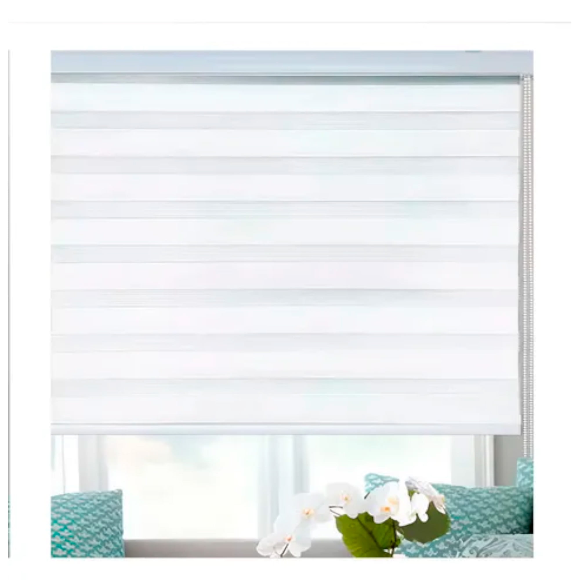 Cortina Roller Duo Zebra Día Y Noche 120 X 240 Colores Beiti