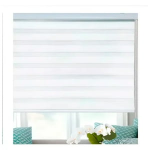 Cortina Roller Duo Zebra Día Y Noche 120 X 240 Colores Beiti