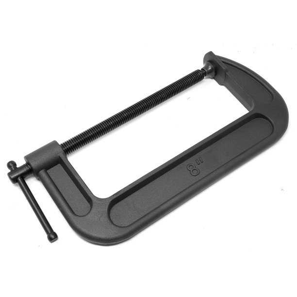 C-Clamps WEN CLC833, hierro fundido de alta resistencia, apertura de mandíbula de 20,32 cm
