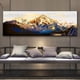 thumbnail image 1 of 1pc Canvas Painting, Abstract Landscape Mountain Scenery Oil Painting, Wall Art Decor, For Living Room, Bedroom, No Frame, 19.68nch*59.05inch, 1 of 4