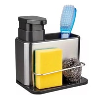 Genérico - Dispensador De Lavalozas Jabón Y Porta Esponja Organizador