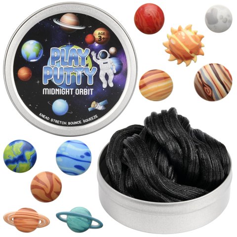 Masilla Therapy Putty Inner-Active Play Putty Midnight Orbit Con Dijes