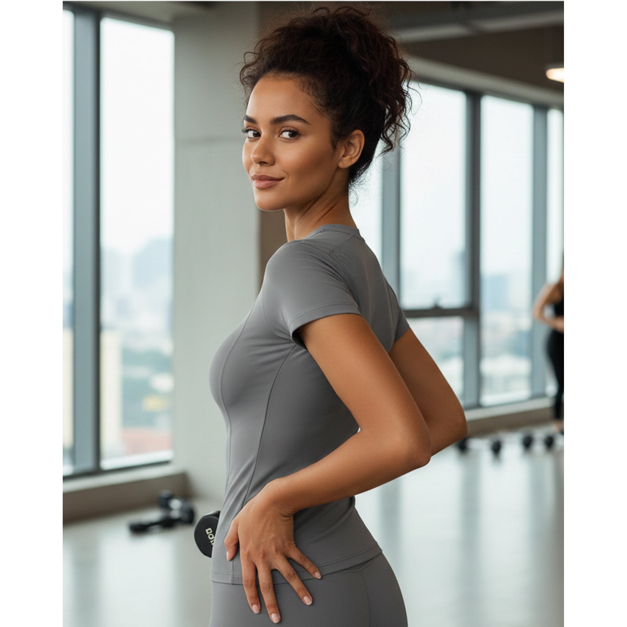 Flix Spa - Polera Deportiva Mujer Manga Corta Fitness