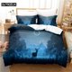 thumbnail image 1 of Night Fawn Bedding Sets Digital Printing Custom Quilt Duvet Cover Set Home Quilt Pillowcase, 1 of 5