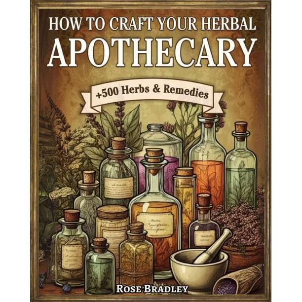 How to Craft Your Herbal Apothecary: 500+ Herbs and Natural Remedies for Everyday Health | Your A-Z Guide to Make DIY Healing Tinctures, Teas, Decoctions, Syrups, Essential Oils, and More