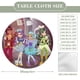 thumbnail image 2 of Ever After High theme Fitted Round Tablecloths Elastic Edged Table Covers Waterproof Table Cloth For Kitchen Holiday Party Tables Decor 150cm, 2 of 6